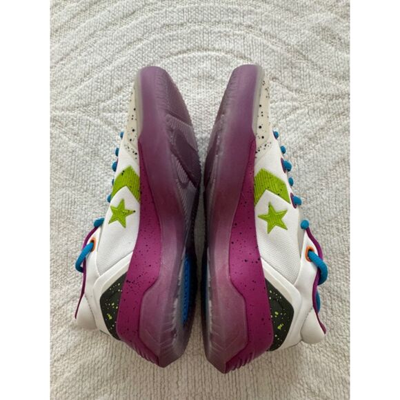 NWOB Converse G4 Basketball Ox Low Top Graffiti Size 4, 168918c - Picture 6 of 10